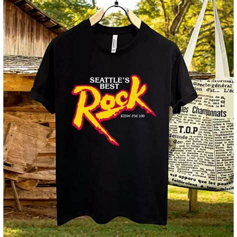 Bestbuy The Rock 999 Fm Kisw Seattles Best Kisw Fm 100 Radio T Shirt