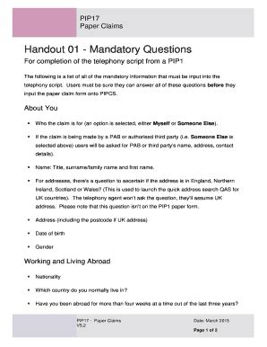 Fillable Online Handout Number Handout Title Fax Email Print Pdffiller