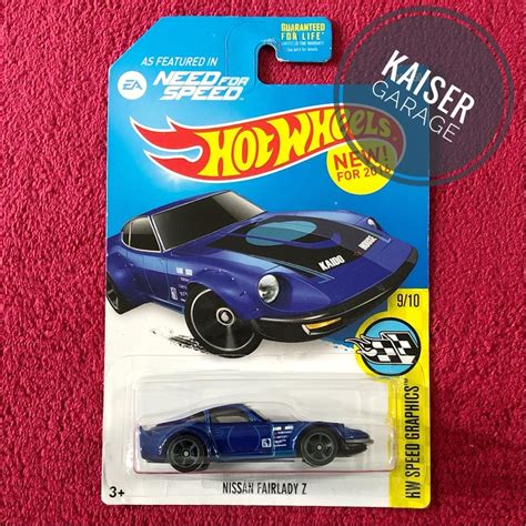 Hot Wheels Nissan Fairlady Z Us Card Shopee Malaysia