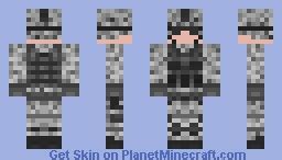 U.s. Military Skin 2 Minecraft Skin