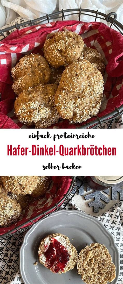 Gesunde Proteinreiche Hafer Dinkel Quarkbr Tchen Super Einfach Ohne