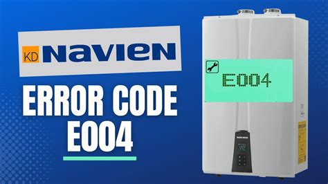 How To Fix Navien Error Code E Youtube