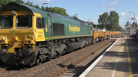 66303 And 66523 On 6P02 09 29 Whitemoor Yard L D C GBRF Diss 12 50