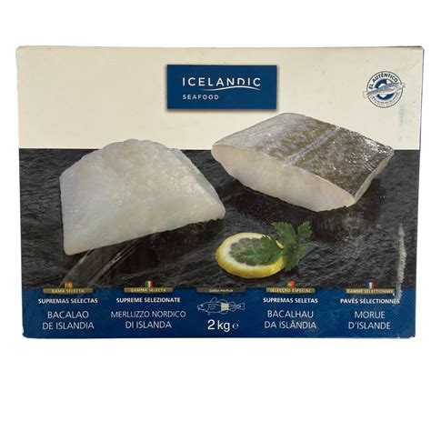 bacalao premium en porciones  kg mar austral