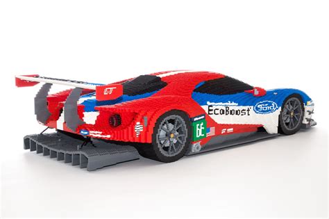 Ford GT Lego масштаб 1:3 и Le-Man 24. | Пикабу