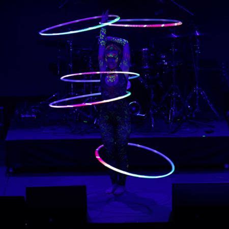 Hire LED Hula Hoop South West | Scarlett Entertainment