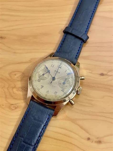 ANCIENNE MONTRE CHRONOGRAPHE Mécanique PAX Vintage EUR 250 00 PicClick FR