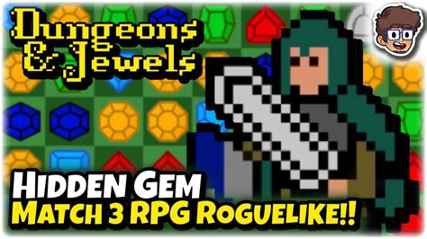 HIDDEN GEM Match 3 RPG Roguelike Let S Try Dungeons Jewels YouTube