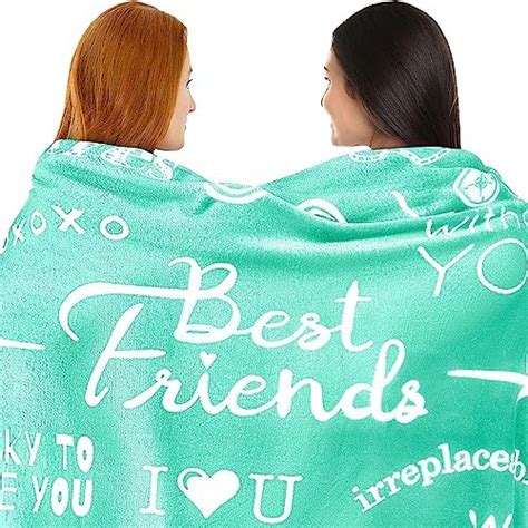 Custom Throws Blankets Gift For Best Friend Friend Blanket With Names