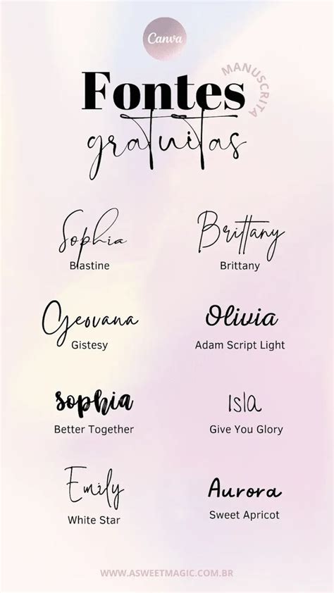 Some Type Of Font That Is In Different Colors And Sizes With The Names