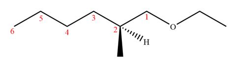 Draw the skeletal (line-bond) structure of ($S$)-1-ethoxy-2- | Quizlet