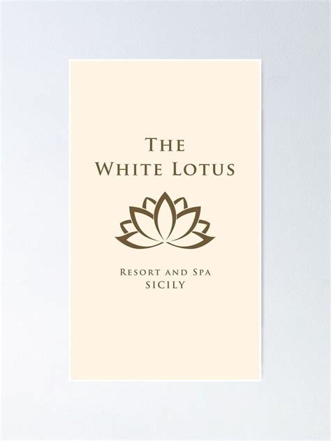 "The White Lotus Series Sicily" Poster for Sale by Think In Scenes ...