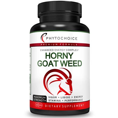 Fast Acting Horny Goat Weed Extract 10X Icariins 100mg All Natural