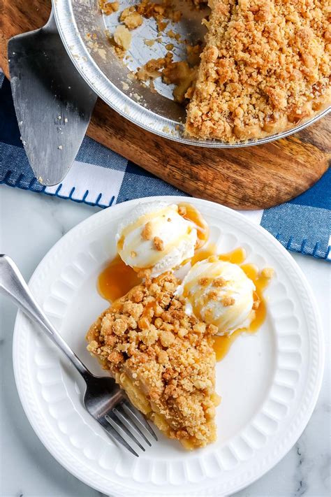 Semi Homemade Dutch Apple Pie Food Folks And Fun