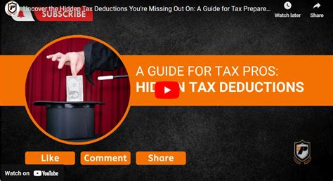 Uncover the Hidden Tax Deductions You’re Missing Out On: A Guide for ...
