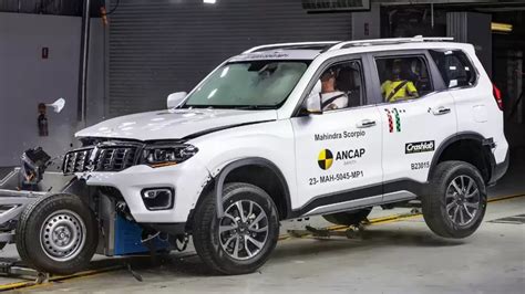 Mahindra Scorpio N Scores Zero In ANCAP Crash Test Despite Securing 5