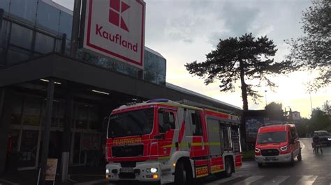 G Ppingen Unwetterzelle Feuerwehren Im Gro Einsatz Supermarkt