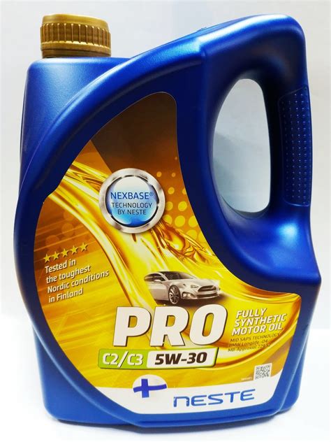 Neste Pro С2/С3 5W-30 (API SN, ACEA C2/C3 BMW Longlife -04 GM dexos2 MB ...