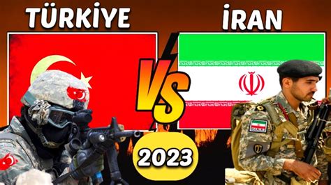 Türkiye Vs İran Askeri Güç Karşılaştırması 2023 Youtube