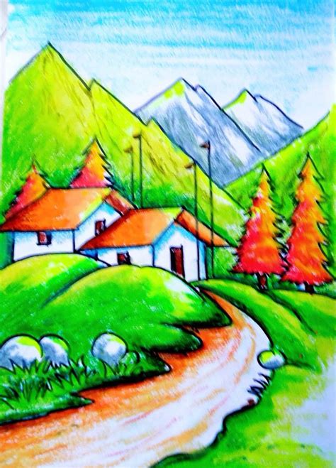 landscape sketches  kids