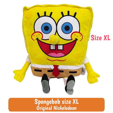 Jual Boneka Spongebob Original Nickelodeon Size Xl Shopee Indonesia