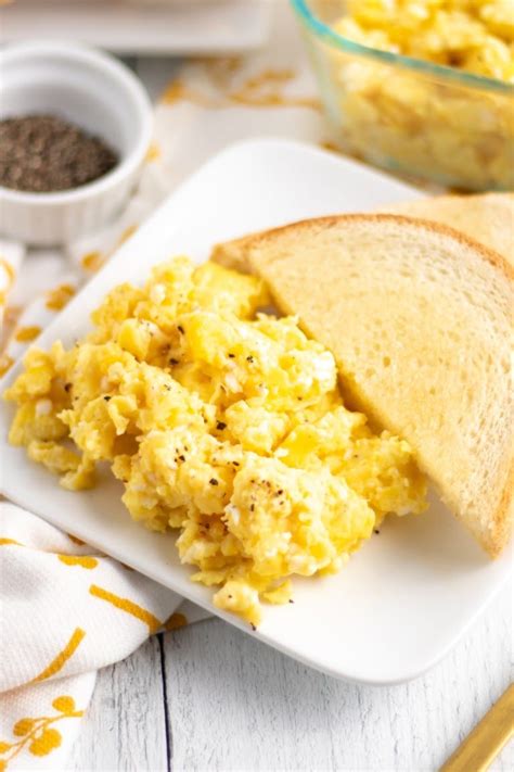 Easy Baked Scrambled Eggs Kitchen Cents