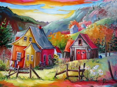 Portfolio Oeuvres Et Toiles Suzanne Claveau Artiste Peintre Whimsical