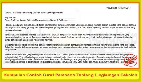 Detail Contoh Surat Pembaca Tentang Tata Tertib Sekolah Koleksi Nomer