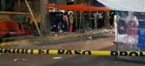 Al Menos Un Muerto Y Tres Heridos Dejó Una Balacera En Tianguis De