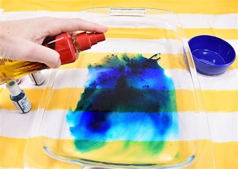 Food Coloring In Water Art