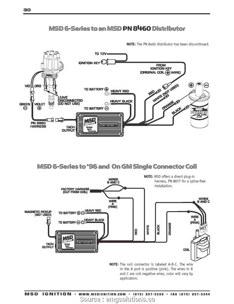 Msd Ignition Wiring Diagram Chevy - Cadician's Blog