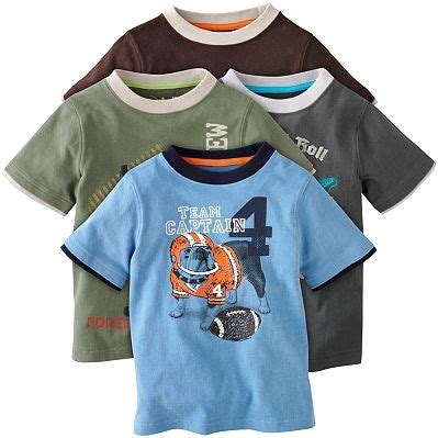 Save Money Shopping: Toddler Boys Shirts $4.88 at Kohl's -Family ...