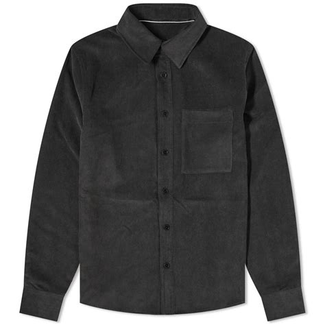 Calvin Klein Corduroy Shirt Black End Us