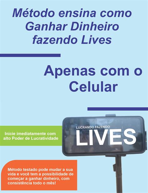 Método ensina como Ganhar Dinheiro fazendo Lives - Cristiano Pinto