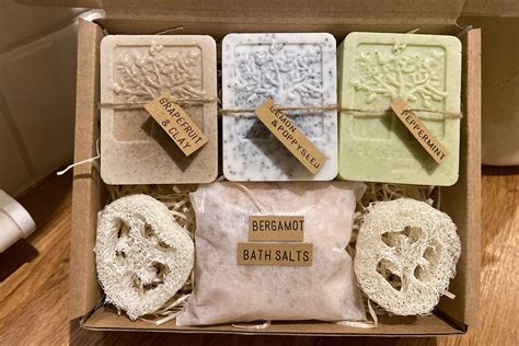 Handmade Natural Soap Gift Box Etsy