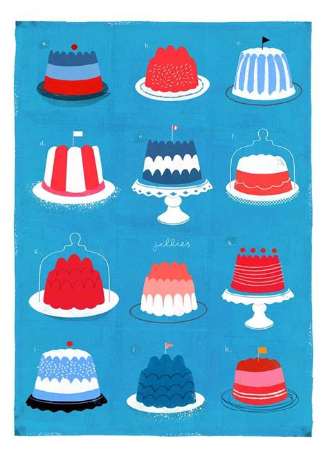 Jessie Ford Illustrators Central Illustration Agency Cake