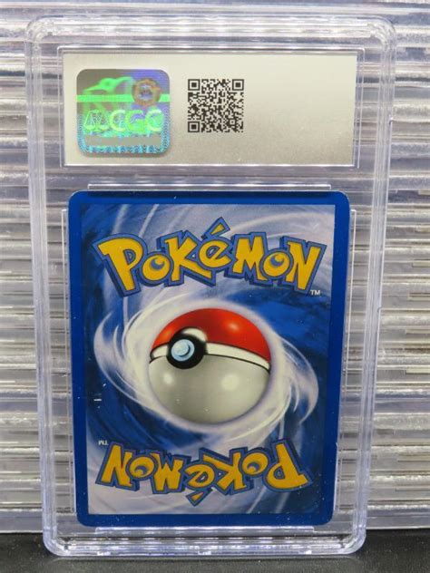 Pokemon Team Rocket Dark Dragonite St Edition Holo Cgc Nm