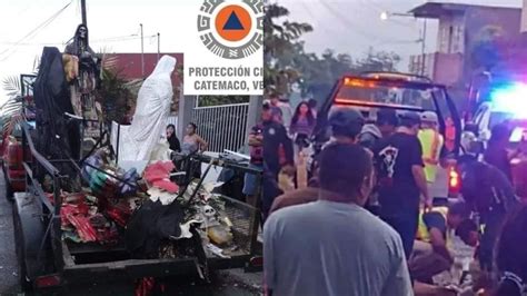 Un hombre pierde ambas piernas tras explosión de pirotecnia en Catemaco