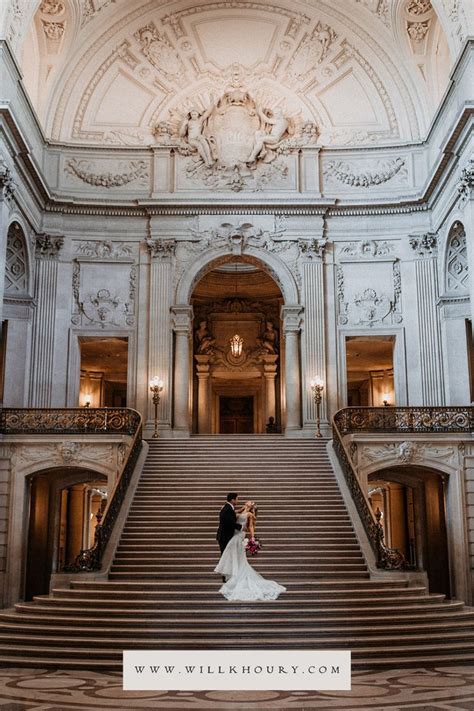 Stunning Courthouse Wedding At Sf City Hall Courthouse Wedding Photos