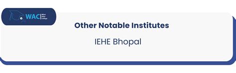 IEHE-Bhopal | What After College