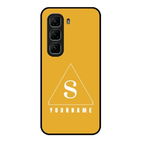 Buy Infinix Hot 50 5G Custom Metal Phone CaseSimple Triangle Design