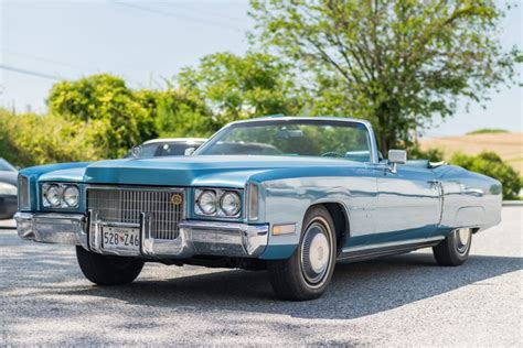 No Reserve 1971 Cadillac Fleetwood Eldorado Convertible Project For Sale On Bat Auctions Sold