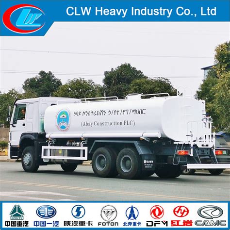 Dongfeng Sinotruk HOWO 6X4 Water Tank Truck Water Spray Truck For Sale