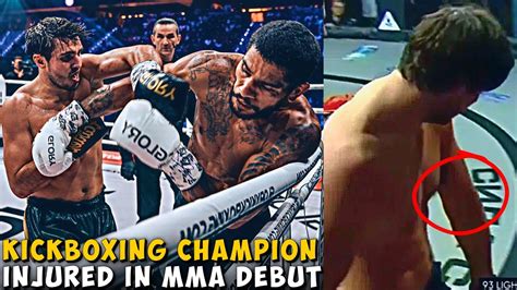 GLORY Kickboxing CHAMPION Suffers MAJOR SETBACK In MMA Career INJURY