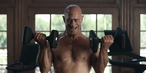 A Very Naked Christopher Meloni Stars In A New Peloton Ad