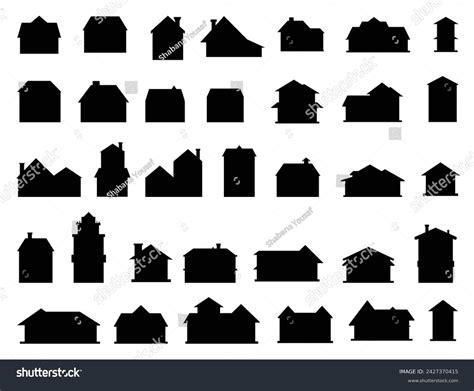 House_silhouette: Over 687,339 Royalty-Free Licensable Stock Vectors ...