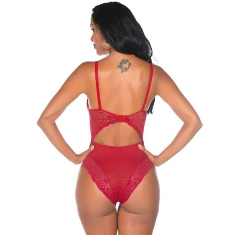 Body Sensual Encanto Pimenta Sexy Vermelho Lingerie Sexy Loja Pimenta