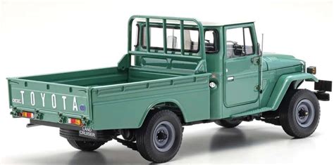 Schaalmodel Toyota Landcruiser Pick Up Groen Kyosho