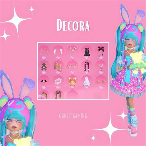 Decora Theme In Decora Dress To Impress Outfitideas