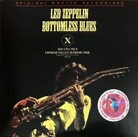 Bottomless Blues By Led Zeppelin Bootleg Empress Valley Supreme Disc